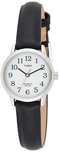 Timex Easy Reader damski zegarek 25 mm czarny skórzany pasek T20441