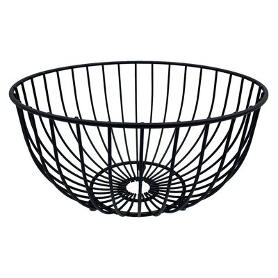 KingHoff Brunbeste Koszyk stalowy na owoce 25cm czarny 1704 1704