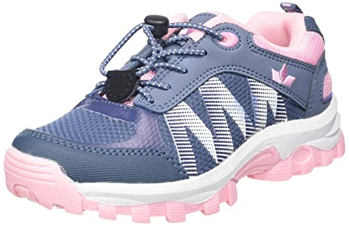Lico Dziewczęce sneakersy Almas, niebieski, szary, różowy, 25 EU