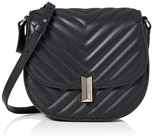 BOSS Damska torba sportowa Nathalie q Saddle Bag, rozmiar uniwersalny, czarny 2, jeden rozmiar