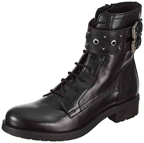 Geox Damskie botki D Rawelle F, czarny, 36 EU