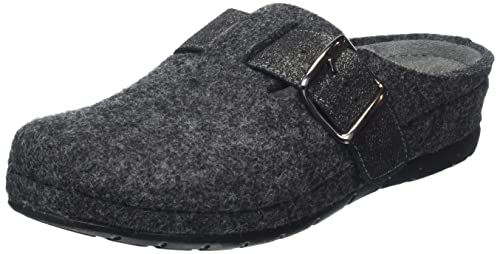 Rohde damskie kapcie domowe Rodigo-40 6034, rozmiar:39 EU, kolor:Szary