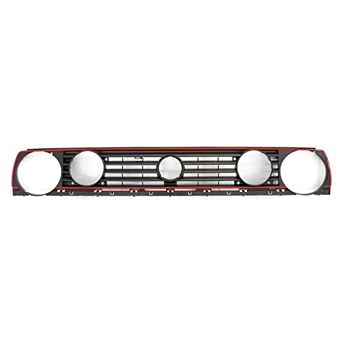 Volkswagen 191853653KQN5 grill chłodnicy, grill przedni GTI 16 V, G60, tylko do pojazdów z podwójnym reflektorem