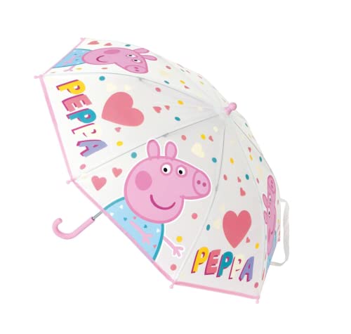Parasol ręczny Safta Peppa Pig Having Fun, 460 mm, Wielobarwny, único