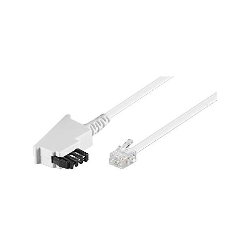 Goobay R ohne Kennzeichnung TEL TAE-F 1500 UNI WHITE 15m 4040849685422
