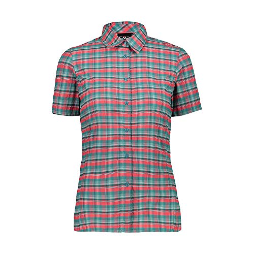 CMP Camicia Stretch A Pudel Corte Con Protezione UPF 30 Koszula damska