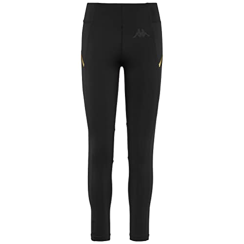 Damskie spodnie sportowe Kappa Kombat Deba, czarne, M