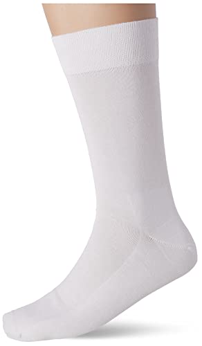 FALKE Męskie skarpety z miękkiej bawełny z delikatnym chwytem na nogawce na lato lub zimę czarne szare więcej kolorów 1 para wrażliwy Londyn