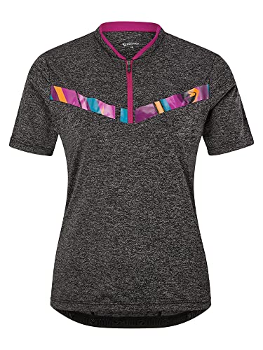 Ziener Nelisa damska koszulka rowerowa/rower górski/wyścigowy – oddychająca, szybkoschnąca, elastyczna, z krótkim rękawem,