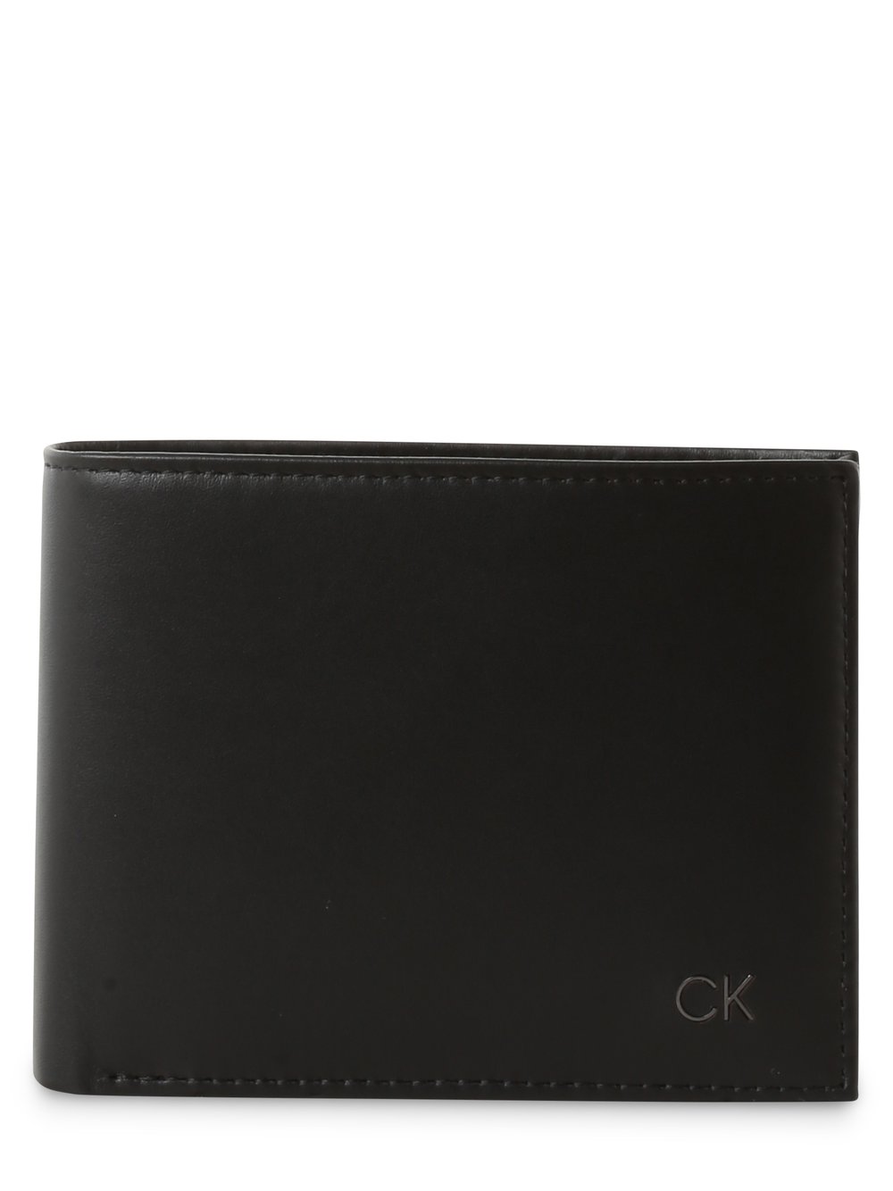 Calvin Klein - Portfel męski ze skóry, czarny