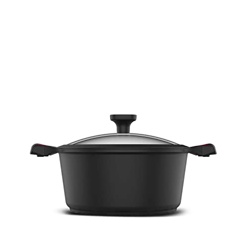 Garnek z odlewu aluminiowego z pokrywką Taurus Great Moments 24cm KCK3024