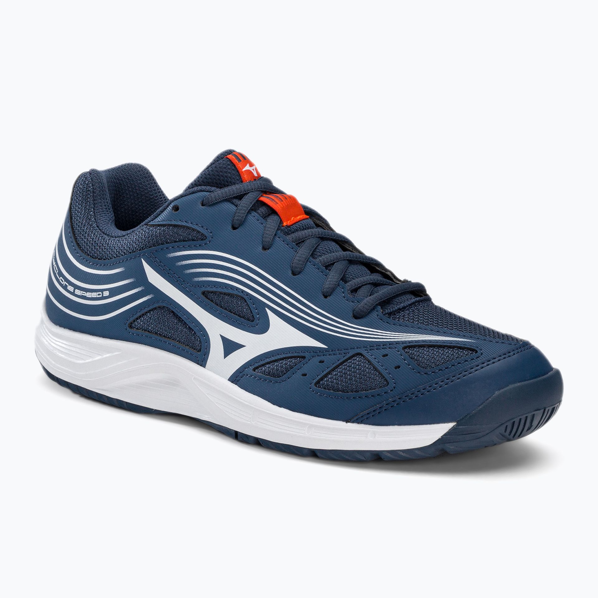 Buty do siatkówki Mizuno Cyclone Speed 3 niebiesko-białe V1GA218021 44.5 eu
