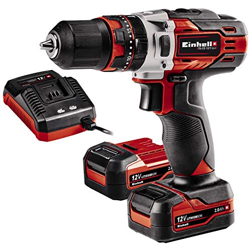 Einhell cordless hammer TE-CD 12/1 Li-i 12V red black 2x Li-ion battery 2,0Ah