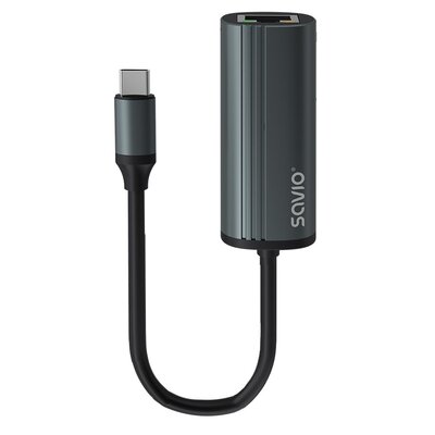 SAVIO AK-56 ADAPTER USB-C 3.1 GEN 1 DO RJ-45