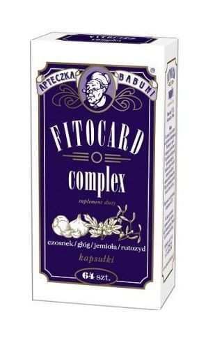 Farmina Fitocard complex, 64 kaps.