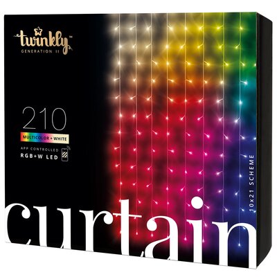 Kurtyna świetlna Twinkly RGBW, 210 LED
