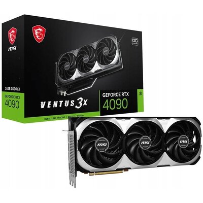 MSI GeForce RTX 4090 VENTUS 3X OC - 24GB - GDDR6X - 384bit