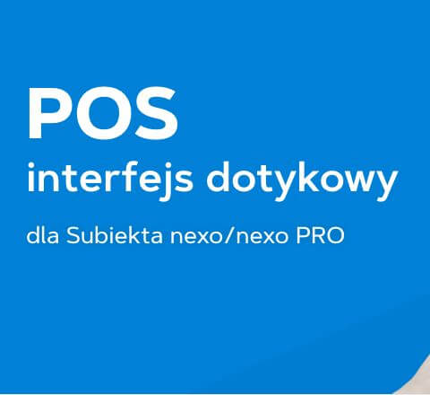Subiekt nexo POS - interfejs dotykowy