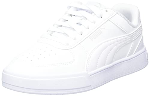PUMA Buty dziecięce Caven Jr uniseks, Puma White Puma White Gray Violet, 39 eu