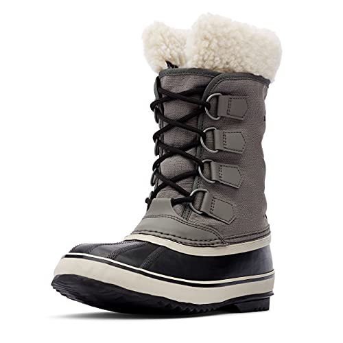 Sorel Damskie zimowe śniegowce Carnival, Szary Quarry X Black, 39.5 EU