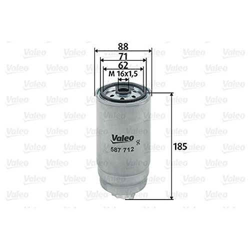 VALEO filtr paliwa 587712