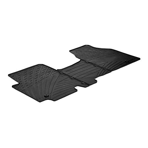 Dywaniki gumowe dopasowane - kompatybilne z Opel Vivaro (08/01>12/13) - Renault Trafic (01/81>07/06)
