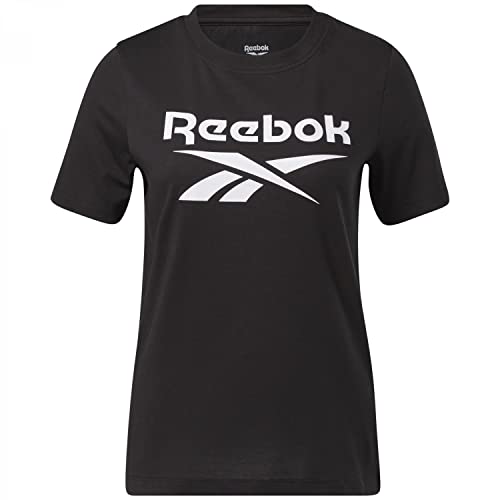 Reebok Damska koszulka z dużym logo tożsamości