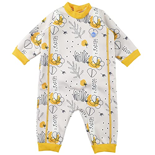 Splash About Unisex Baby Splash About Warm In One Baby Wetsuit Flower Meadow, 12-24 miesięcy UK