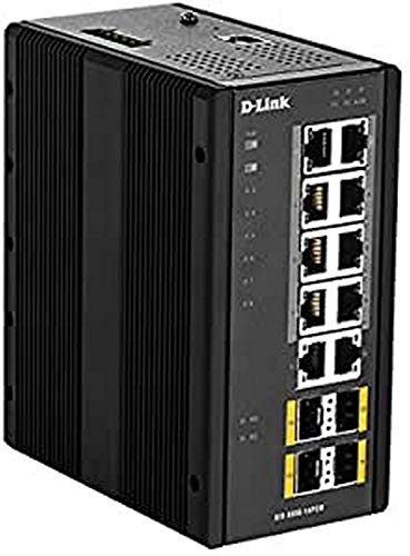 D-Link 14 Port L2 Managed Switch with 10 x 10/100/1000BaseT 8 PoE & 4 X SFP