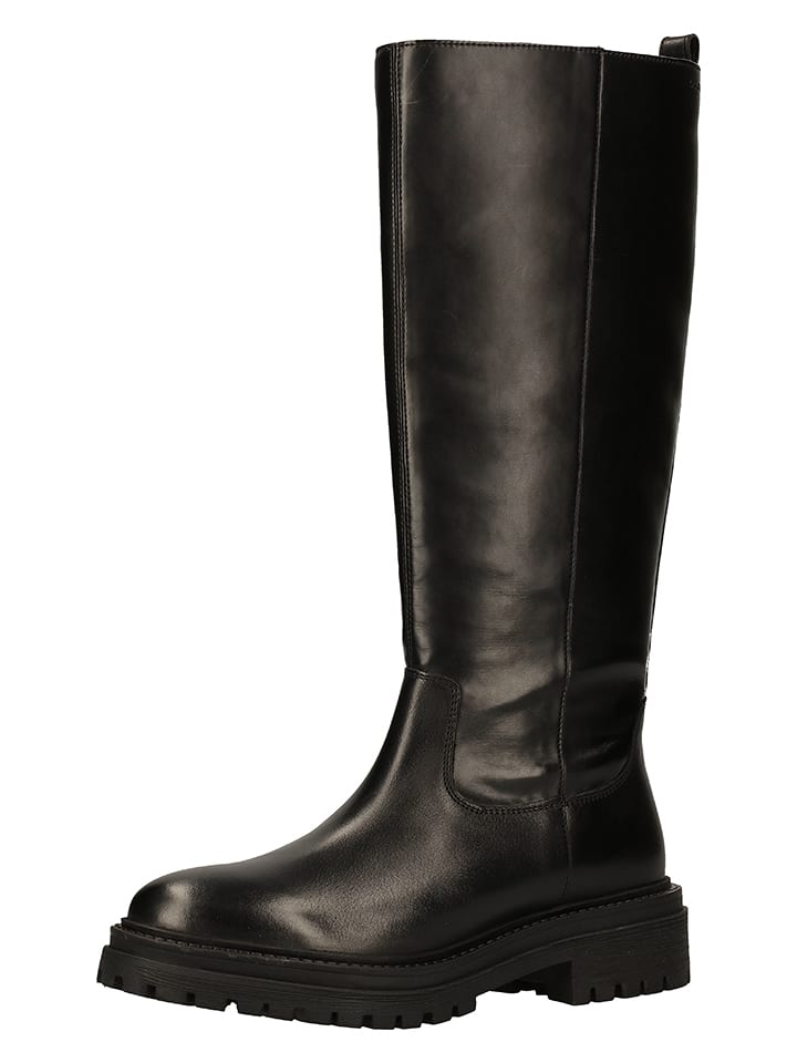 Geox Kozaki w kolorze czarnym