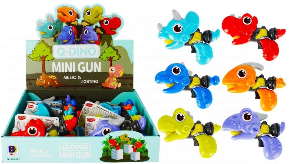 Mega Creative, Dinozaur Pistolet na baterie, 478663