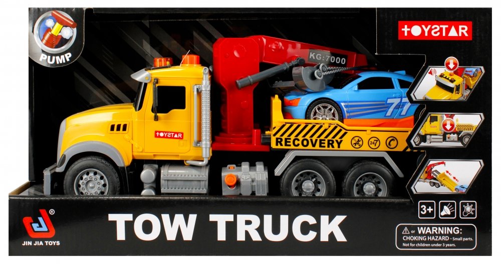 Mega Creative, Auto ciężarowe z dźwiękiem/światłem, Laweta, 501881