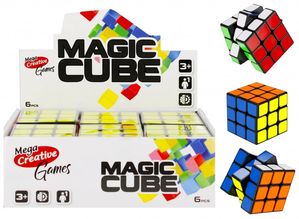 Mega Creative Game Kostka Magic 6x6 Fol Disp 6/180/360