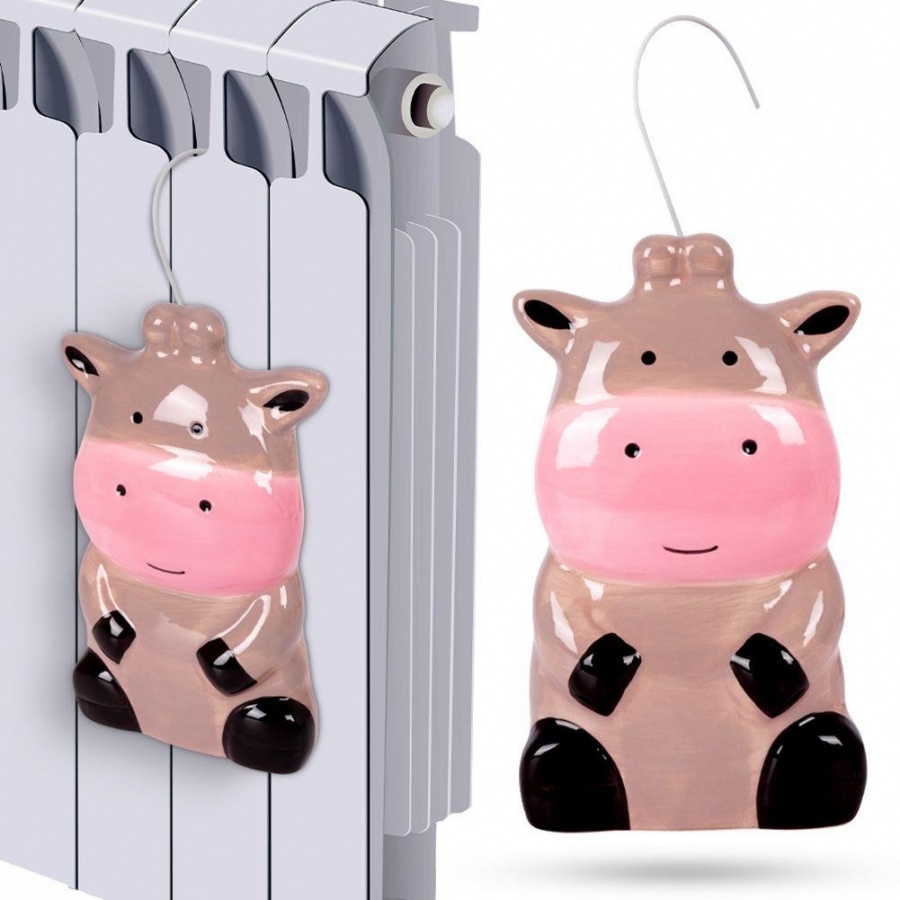 Nawilżacz powietrza ceramiczny dla dzieci krówka O-830807-G