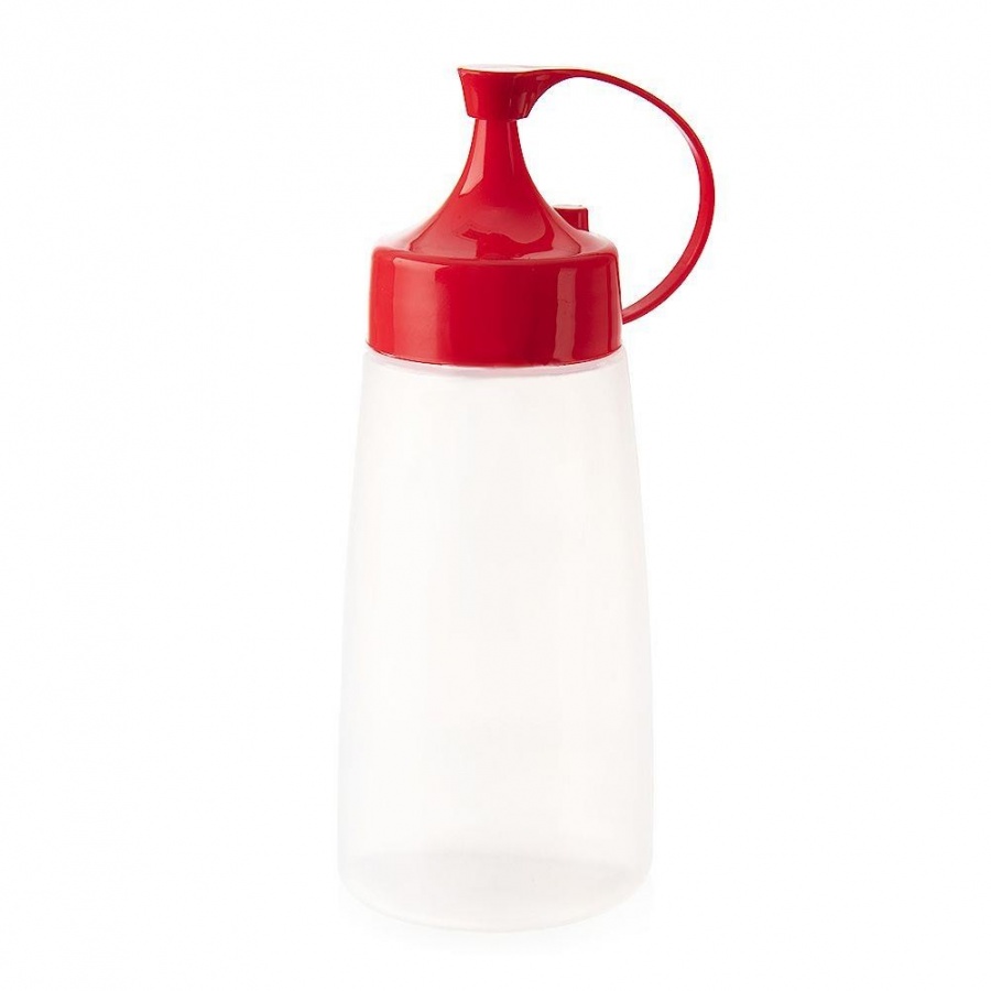 Butelka z dozownikiem i zatyczką / dyspenser pojemnik do sosów 340 ml kod: O-152911