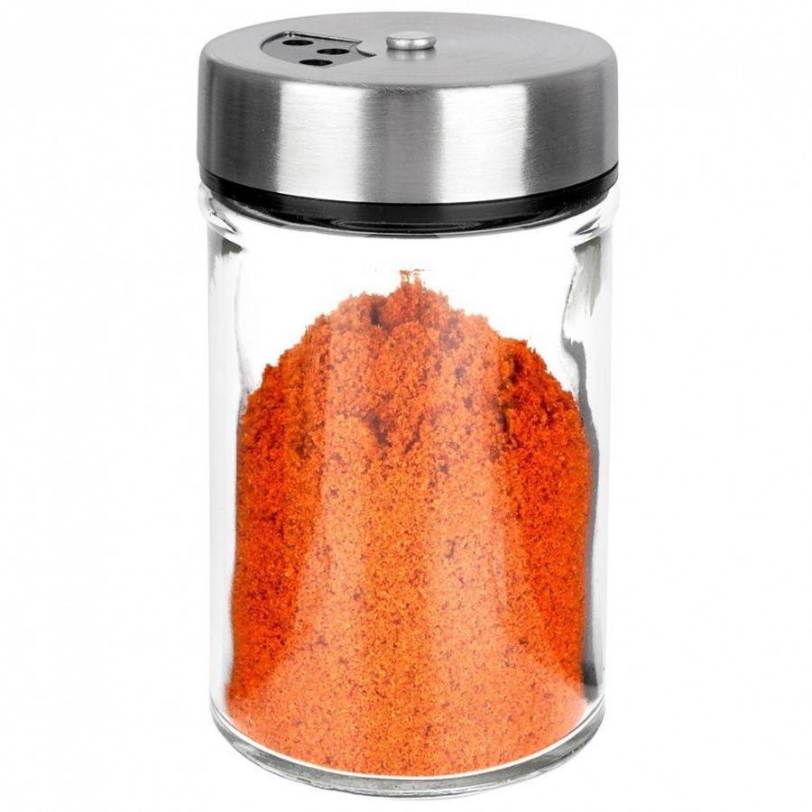 Pojemnik szklany na przyprawy z dozownikiem 100 ml kod: O-155107
