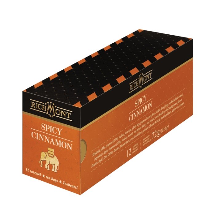 Owocowa herbata Richmont Spicy Cinnamon 12x6g