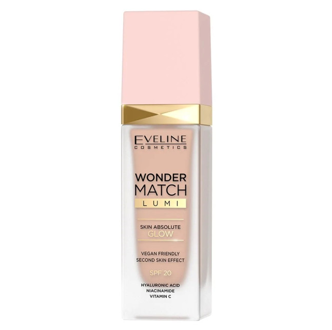 Eveline Cosmetics Wonder Match Lumi rozświetlający podkład 15 Natural Neutral