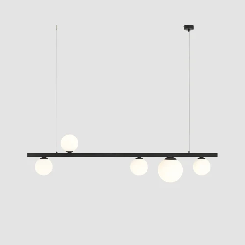 Garda lampa wisząca 5-punktowa czarna 1099F1