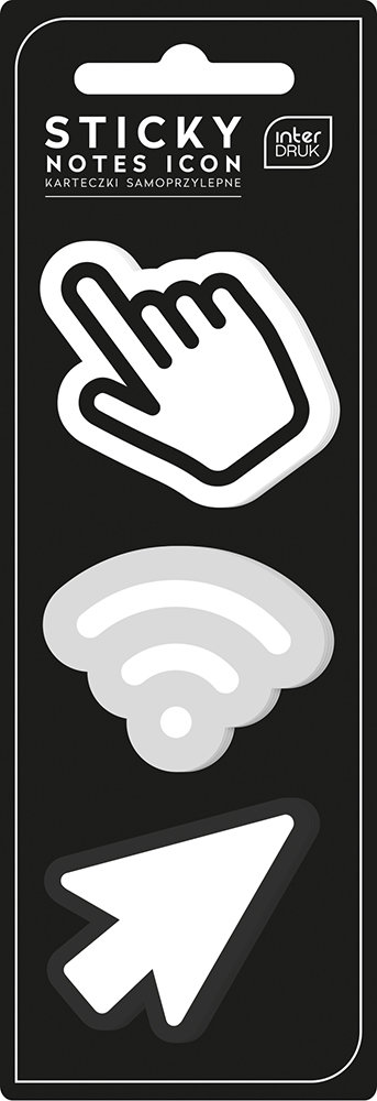 Notes Samoprzylepny ICON Komputerowe IT 75 sztuk