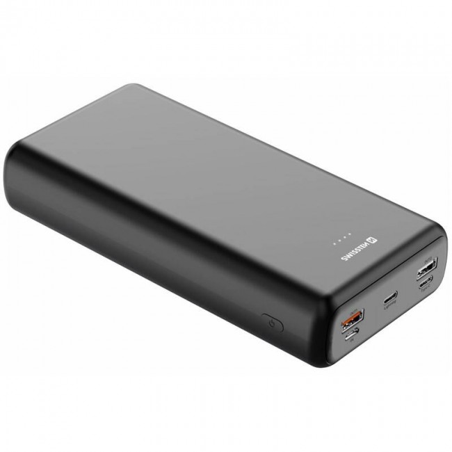 Swissten Power Line 30000 mAh 20W Power Delivery czarny