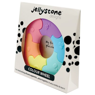 Klocki sensoryczne JELLYSTONE DESIGNS Pastelowe kółko CWP