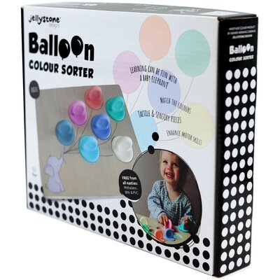 Jellystone Designs JELLYSTONE DESIGNS - Balonowy Sorter, Pastelowy, Jellystone Designs
