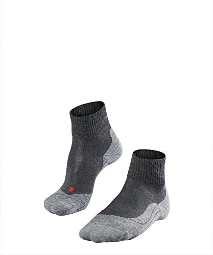 FALKE Trekkingsocken TK5 krótkie skarpety turystyczne z wełny Merino do wypoczynek buty 1 sztuka Herren Trekkingsocke TK 5 Ultra Light Short
