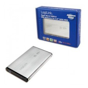LOGILINK UA0106A LOGILINK - Obudowa do HDD 2.5 SATA USB 3.0 srebrna