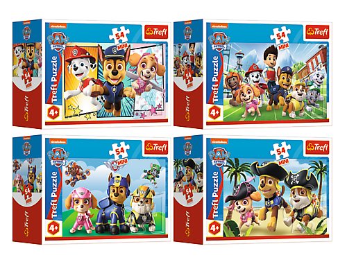 PUZZLE 54 EL BĄDŹ JAK PSI PATROL PAW PATROL TREFL