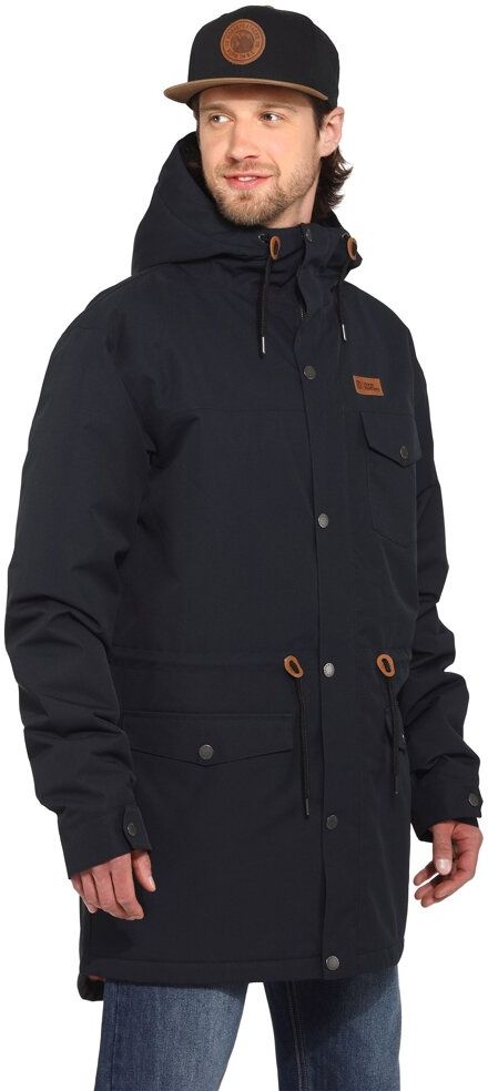 kurtka street zimowa męska HORSEFEATHERS PRESTON JACKET Plain Black