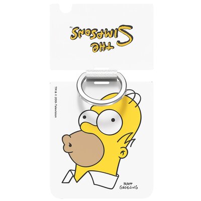 Samsung Wkładka do etui Clear Cover z pierścieniem do Galaxy Z Flip 4 Simpsons Homer