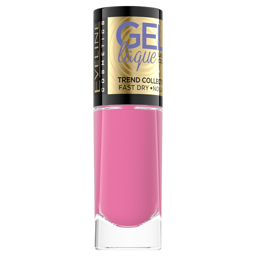 Eveline Cosmetics Gel Laque, Żelowy lakier do paznokci nr 154, 8ml