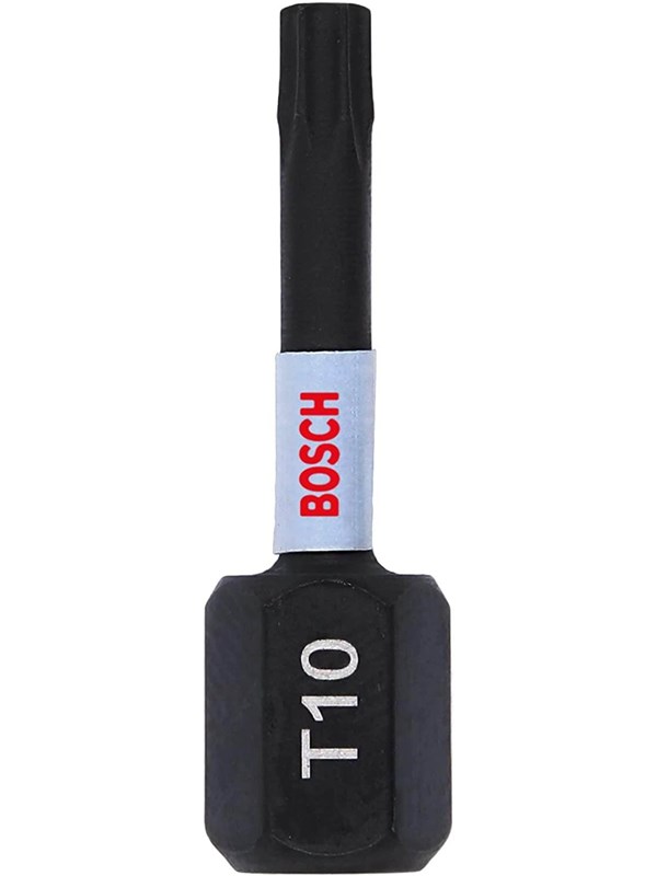 Bosch Impact Control T10 Torx-bits 25 mm 2 pcs.